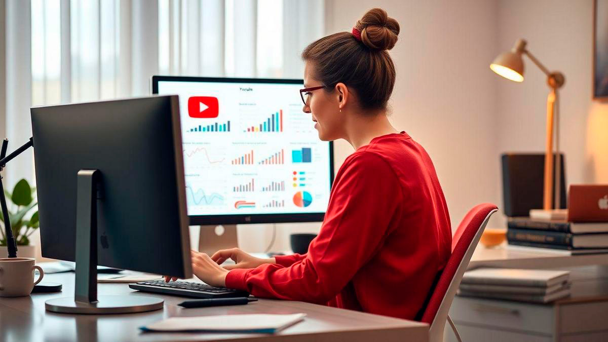 gráfico comparando ganhos com 100 mil e 1 milhão de visualizações