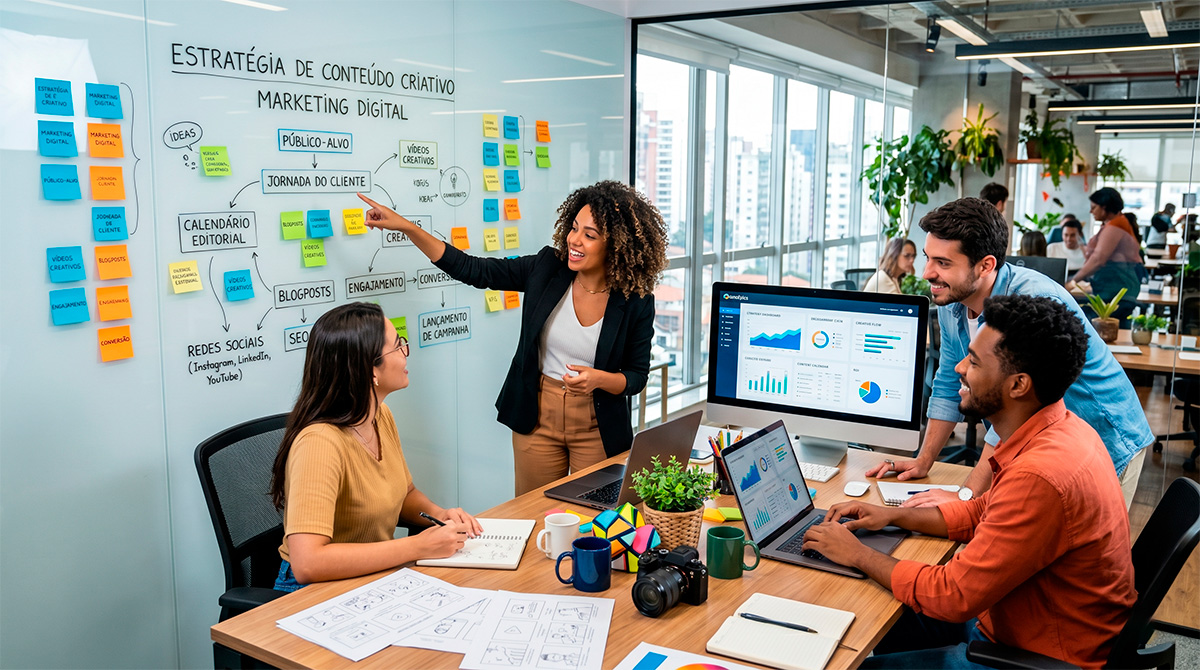 criação de conteúdo que entretém e vende no marketing digital