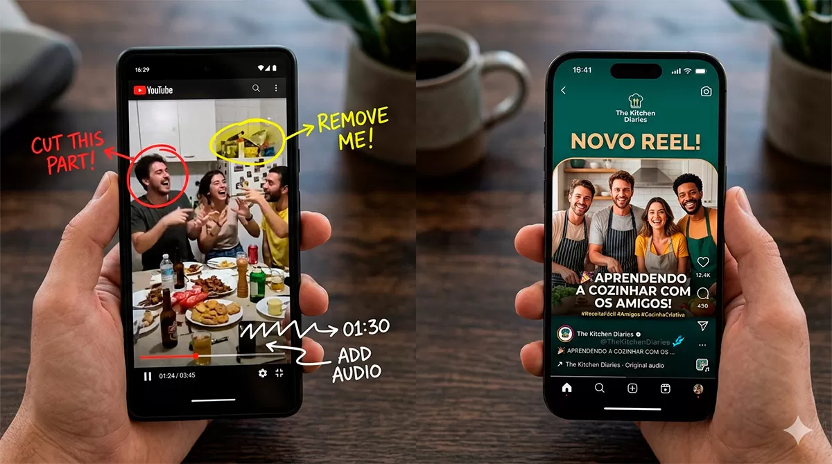 Autenticidade versus perfeição em conteúdos digitais